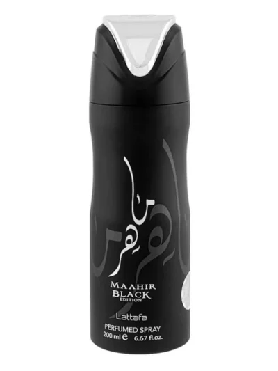 Maher Black Men Body Spray